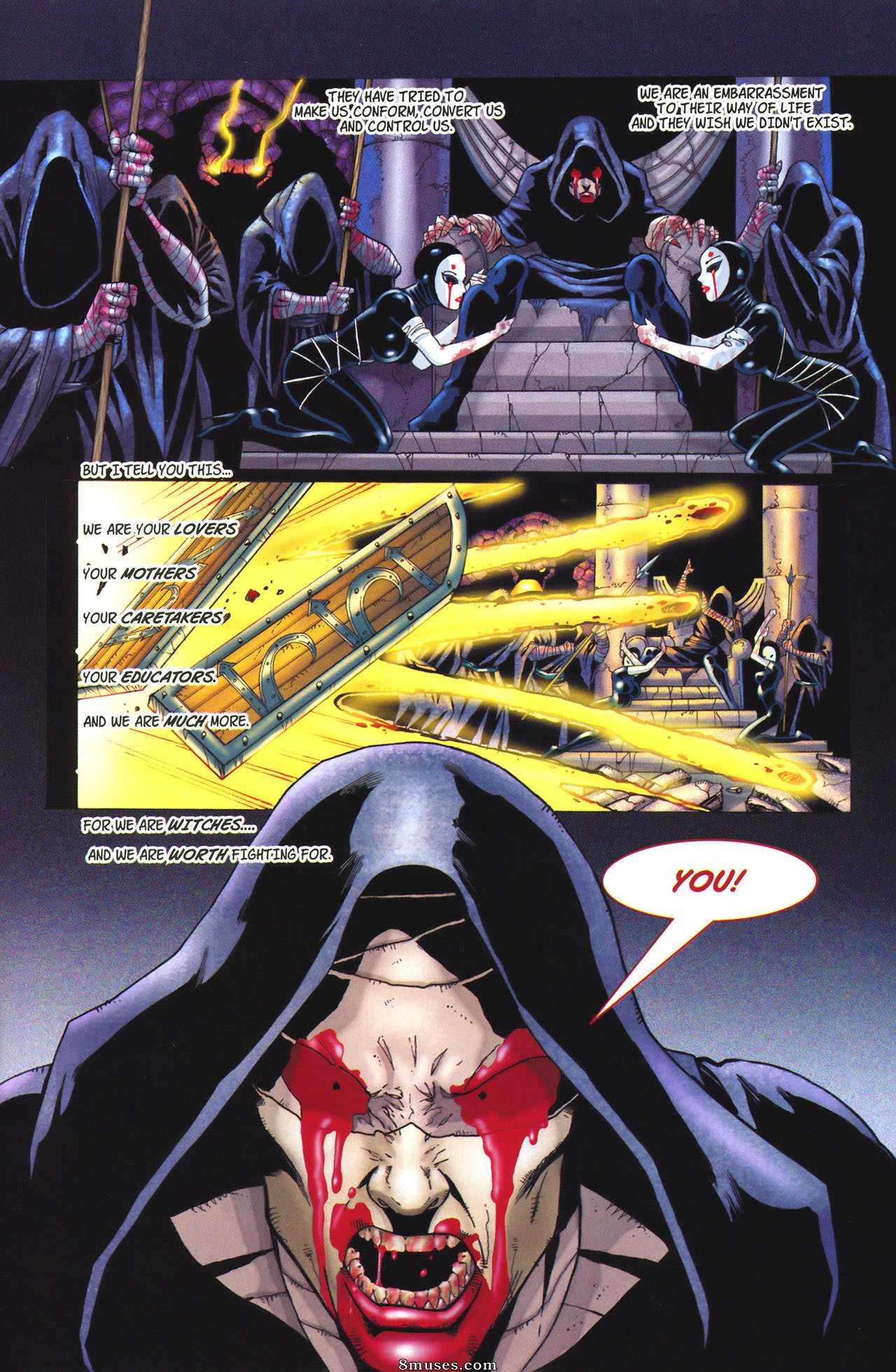 BroadSword Comics - Tarot - Bruja de la rosa negra 046 - Página 24