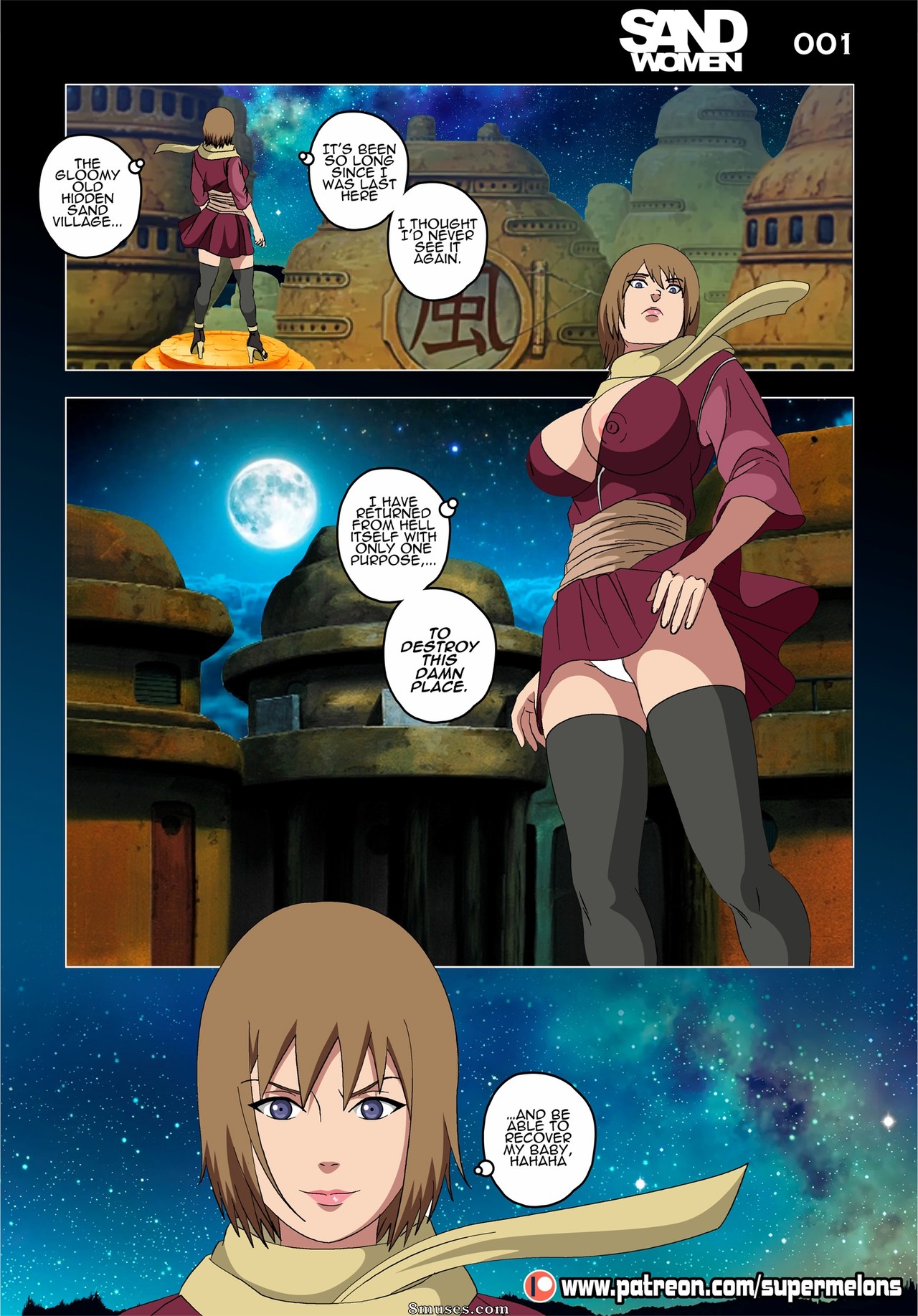 Super Melons - Sand Women - Angel Savior Epilogue - Page 3