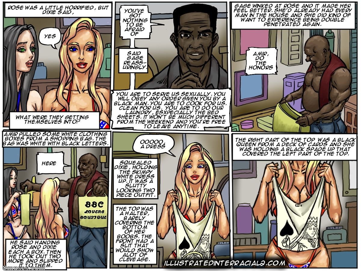 IllustratedInterracial.com Comics - Garotas da bandeira - Página 182
