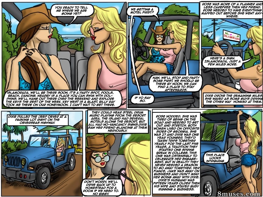 IllustratedInterracial.com Comics - Garotas da bandeira - Página 3