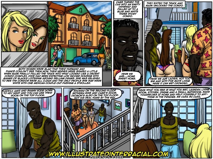 IllustratedInterracial.com Comics - Garotas da bandeira - Página 25