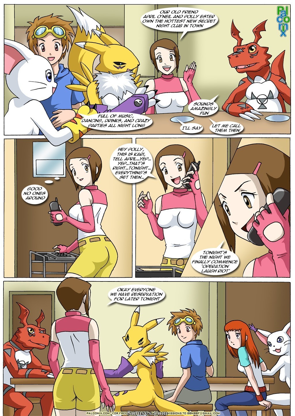 PalComix Comics - Rika and Renamons Blues - Page 5