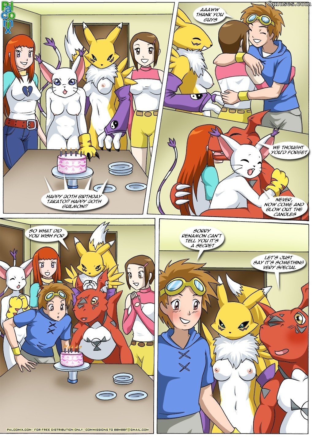 PalComix Comics - Rika and Renamons Blues - Page 3