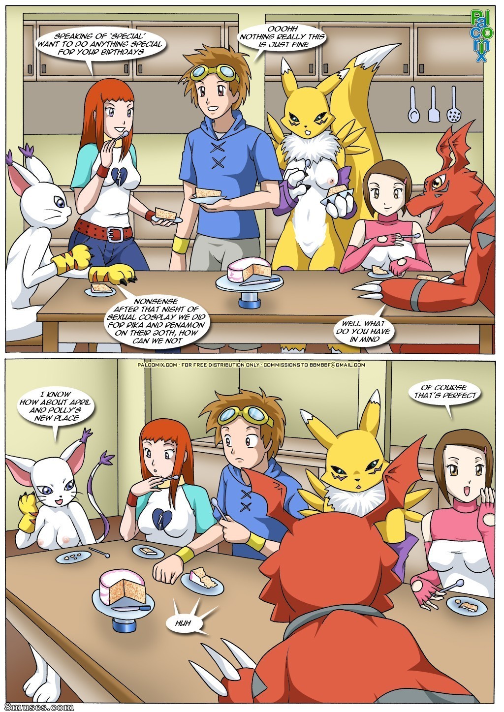 PalComix Comics - Rika and Renamons Blues - Page 4