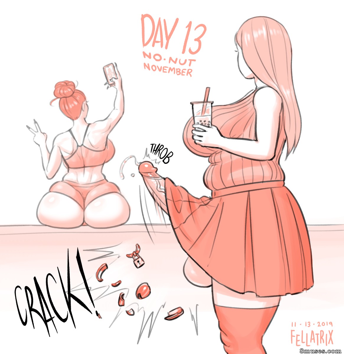 Fellatrix - Sarah's No Nut November - Page 15
