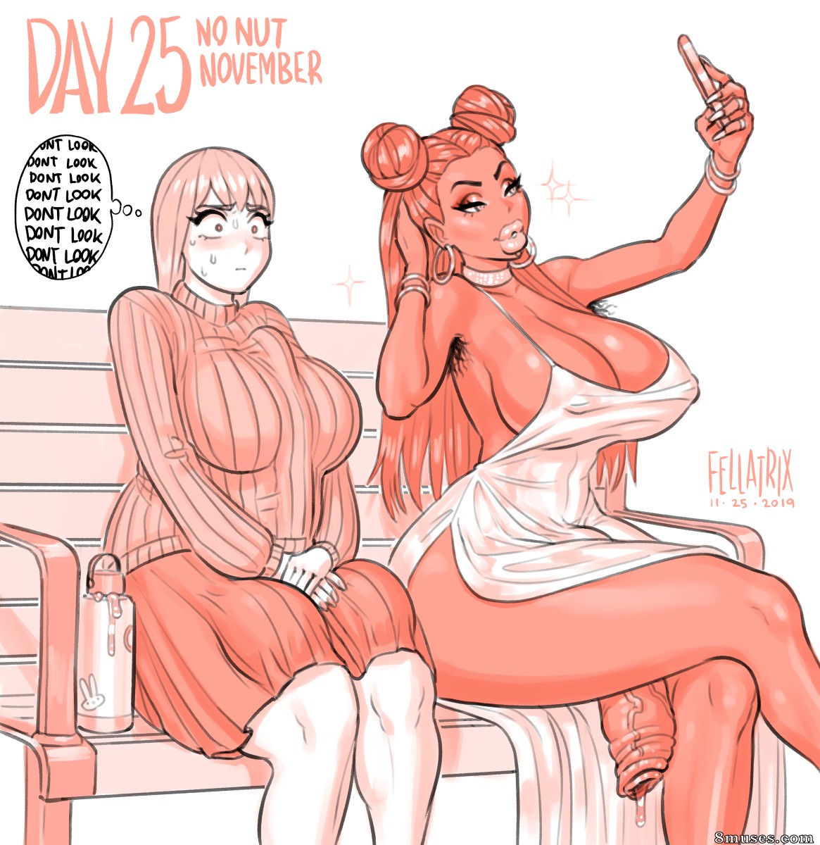Fellatrix - Sarah's No Nut November - Page 28