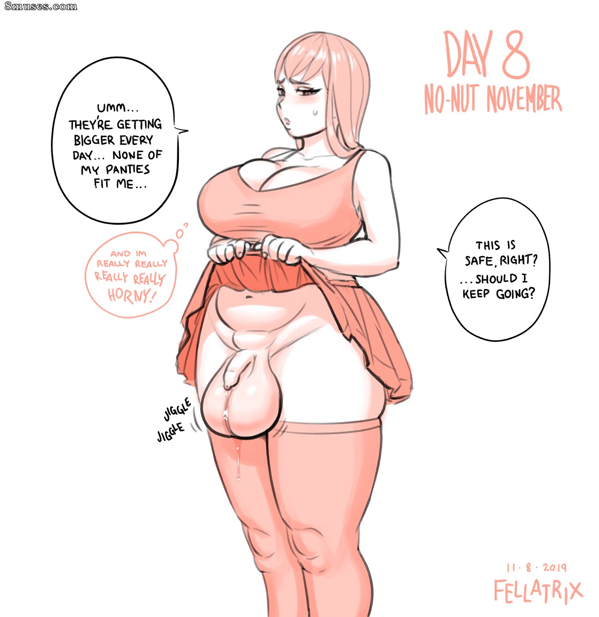 Fellatrix - Sarah's No Nut November - Page 9