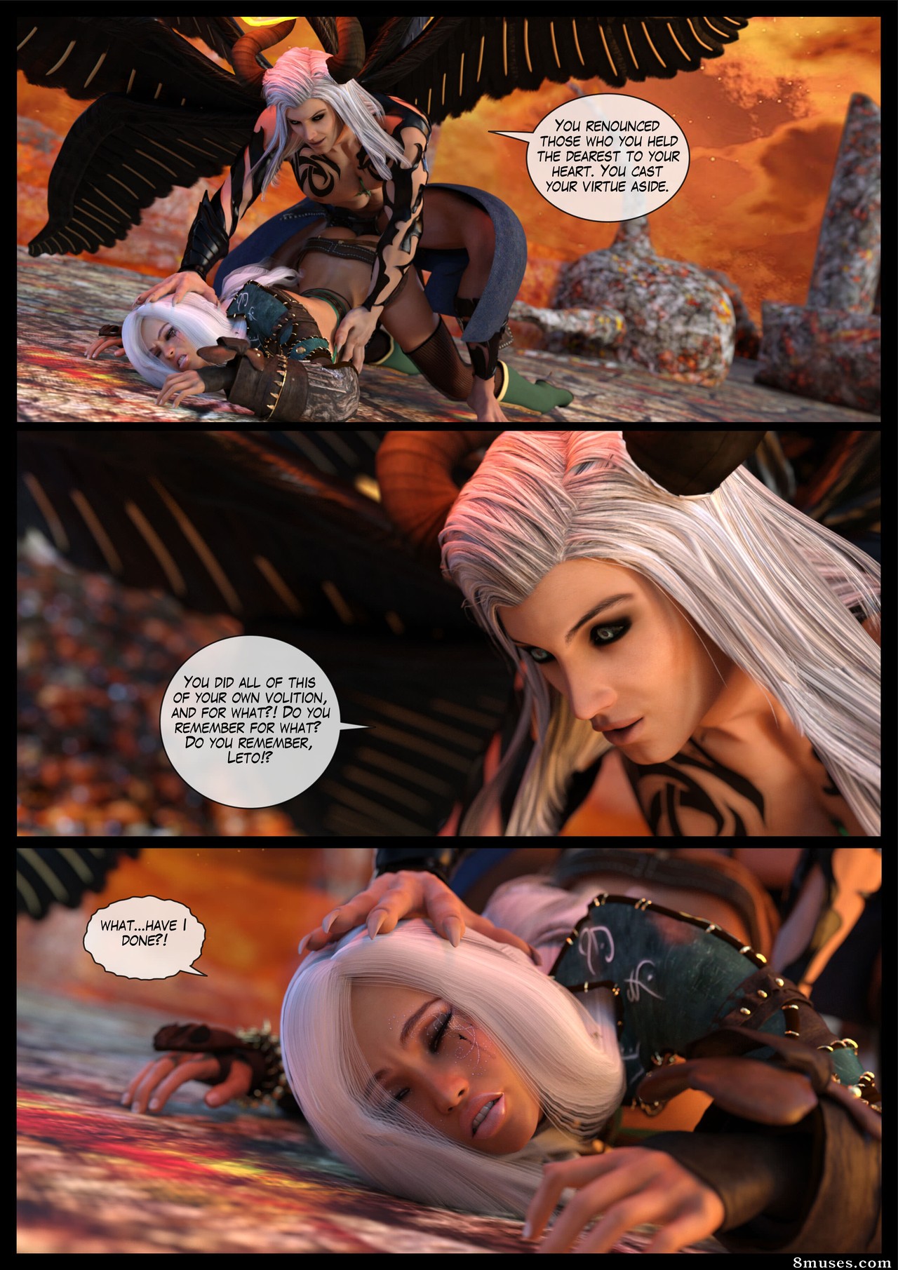 The Fallen Star - Chapter 9 - Liber Genesis - Part 1 - Page 126