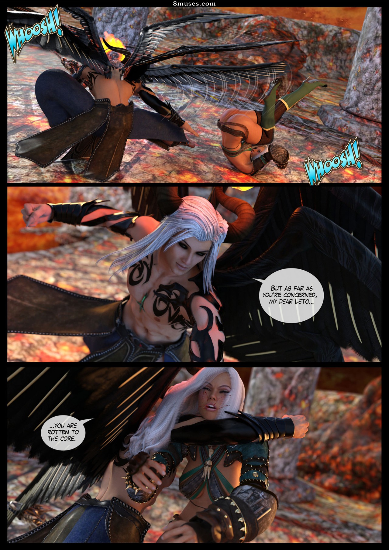 The Fallen Star - Chapter 9 - Liber Genesis - Part 1 - Page 121