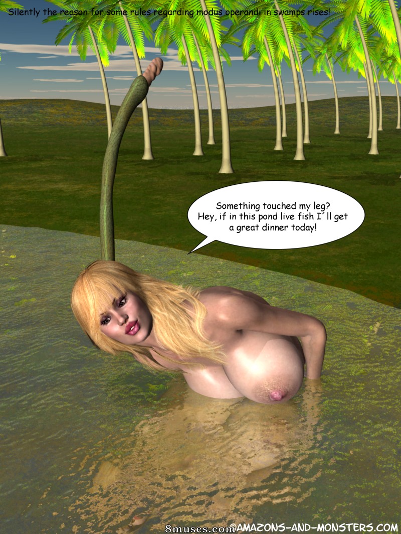 Amazons and Monsters Comics - The Swamp Secrets - Page 10