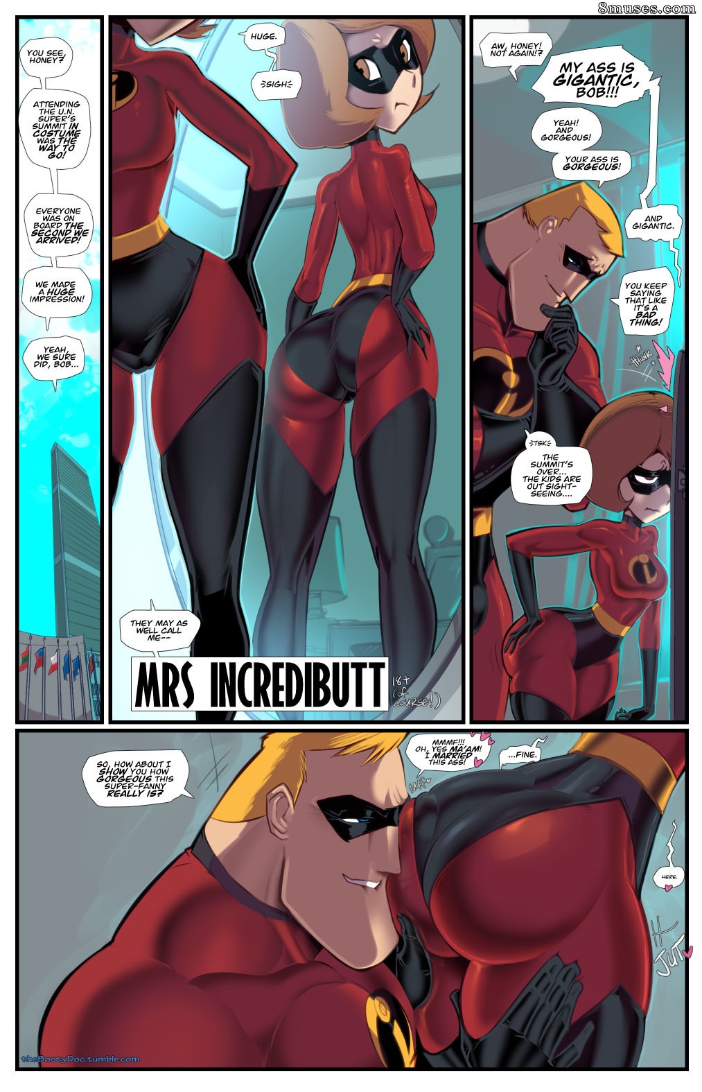Fred Perry Comics - Sra. Incrediculito - Página 1