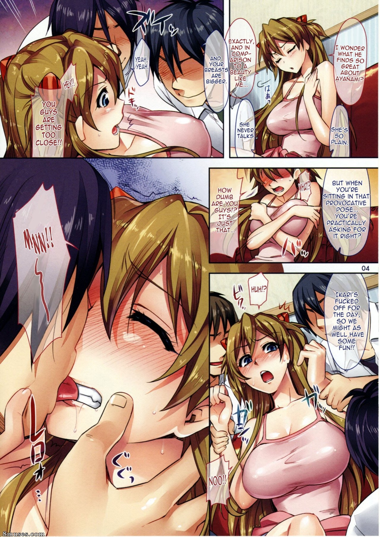 ReDrop - Miyamoto Smoke - Fuyu no Asuka Hon - Page 4