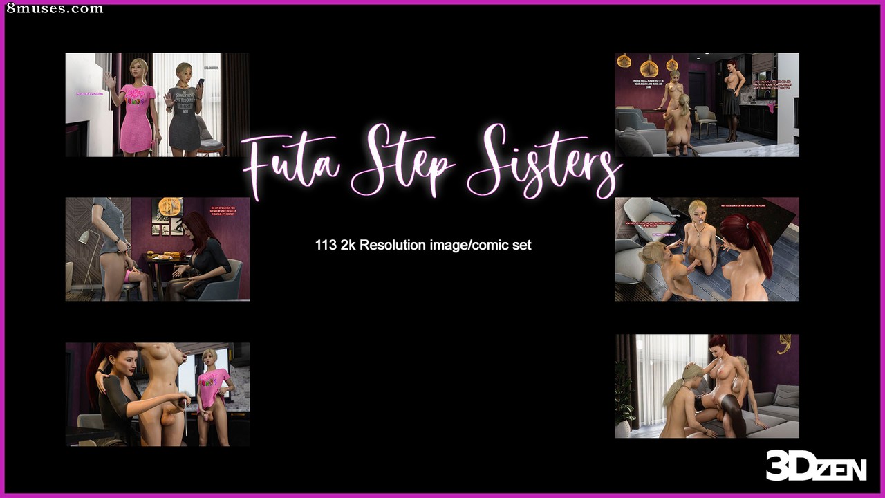 Futa Step Sisters - Issue 1 - Futa Twins - Page 1
