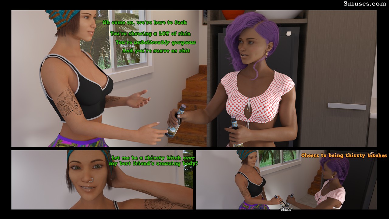 MagisterRay - Ana and Lily Make a Porno 1 - Page 8