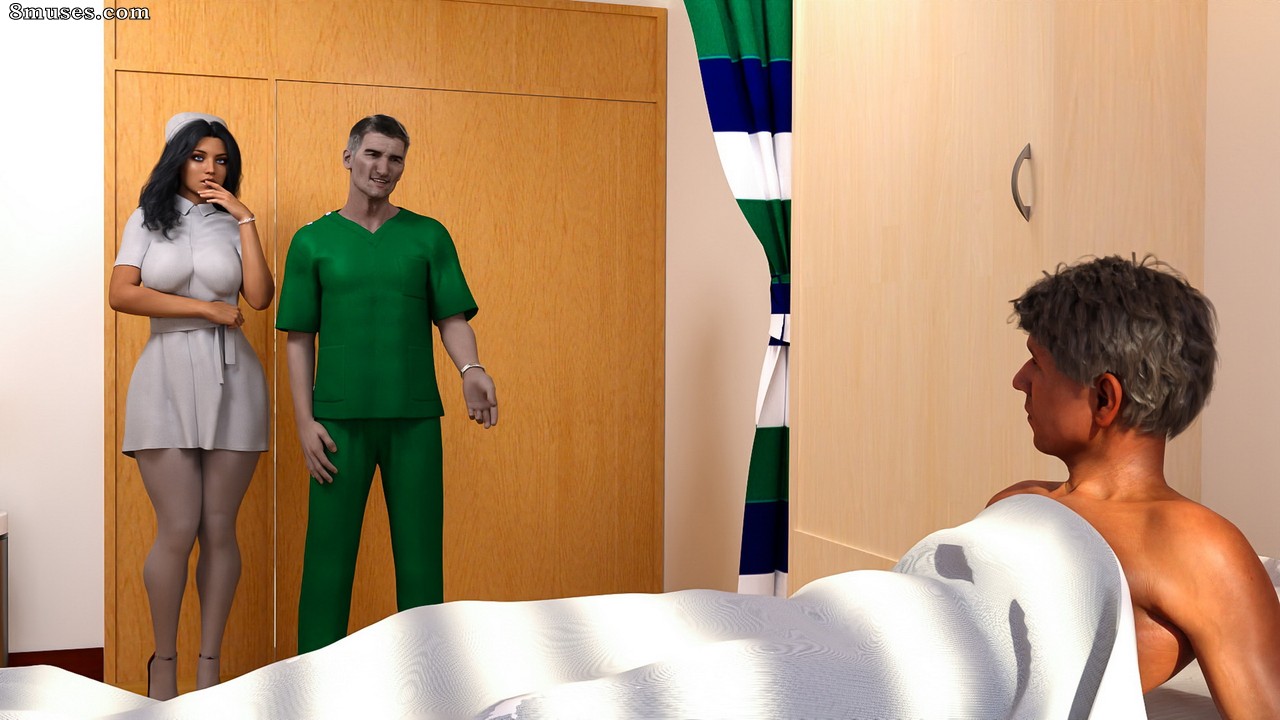 DeepSleep - Mom gives BJ to Patient and Cum infront of Doctor - Page 17