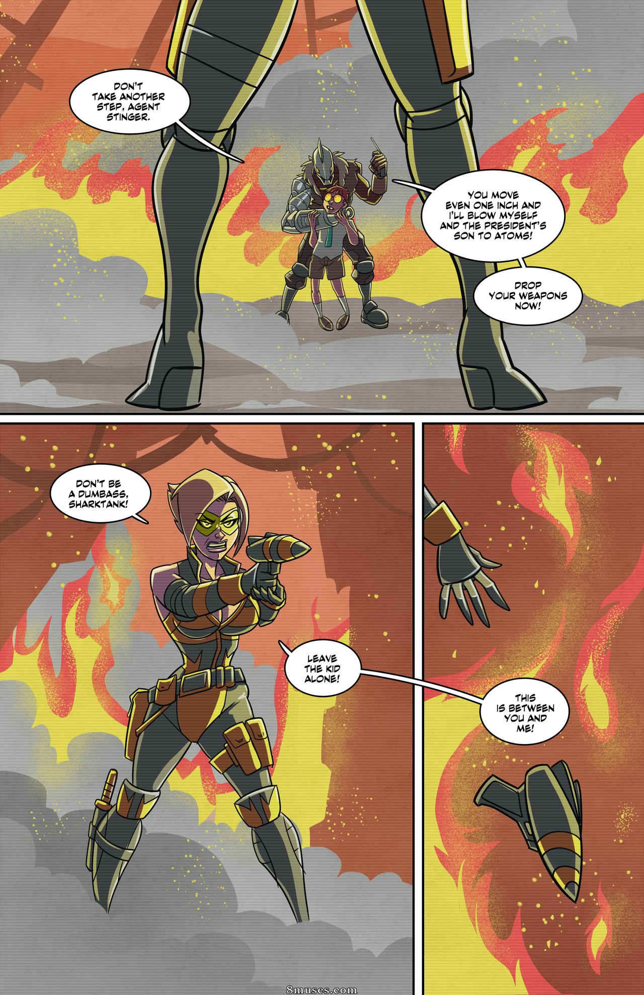 John North Comics - Brandy - La blonde pulpeuse - Page 3