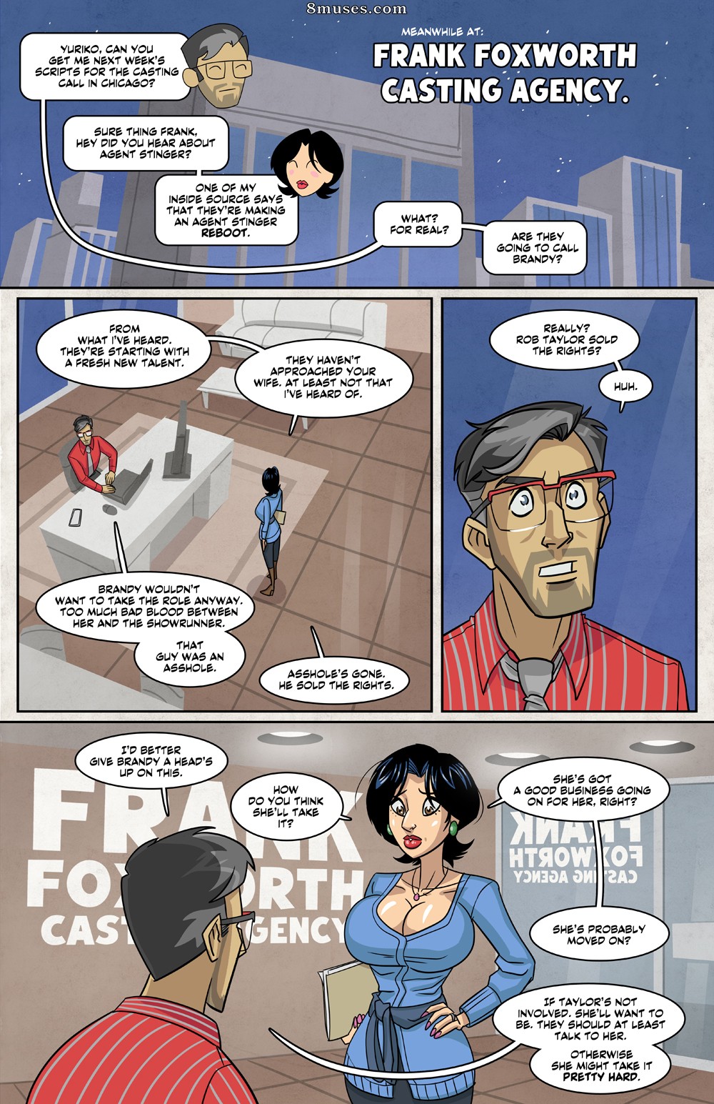 John North Comics - Brandy - La blonde pulpeuse - Page 23