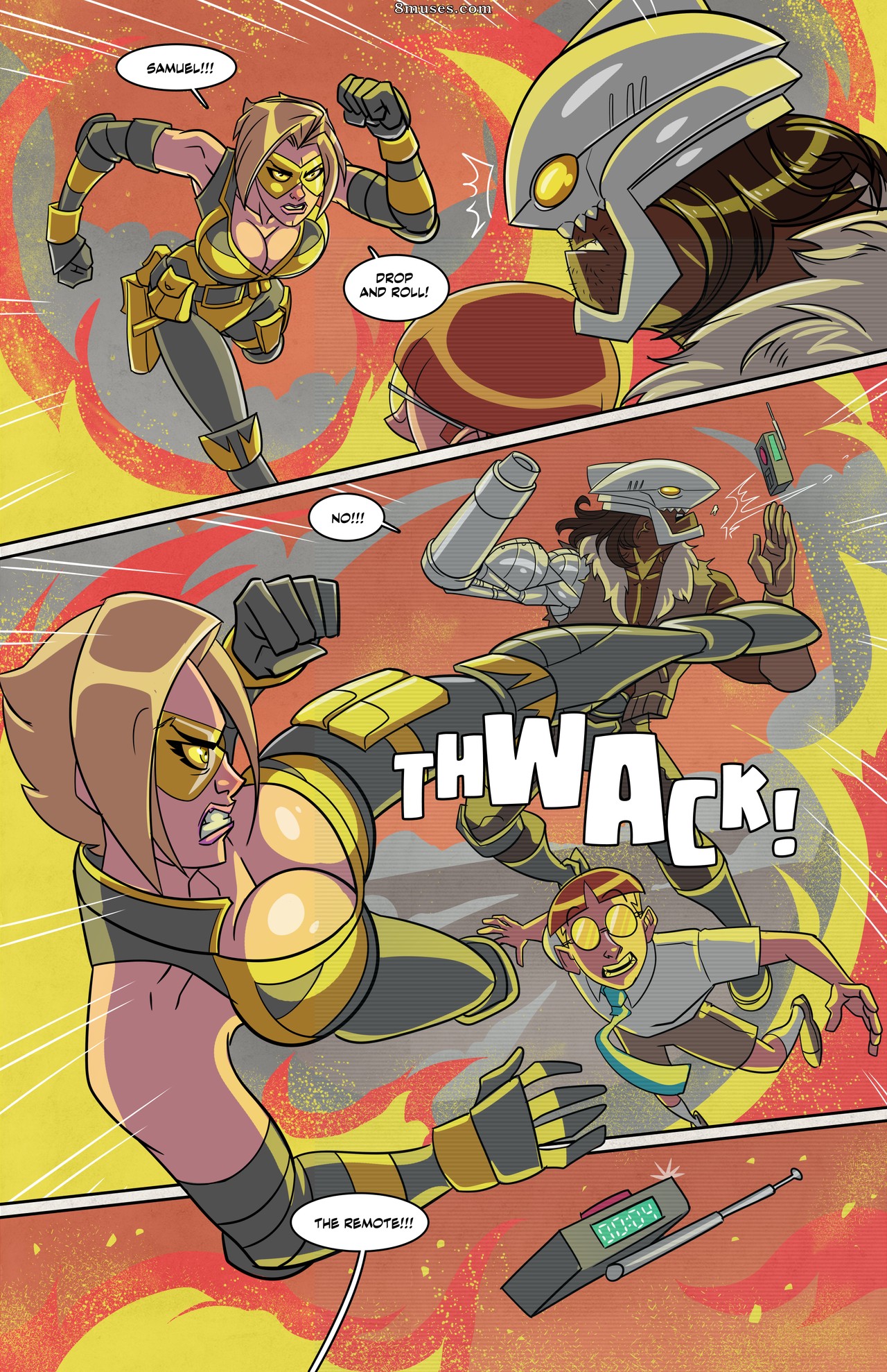John North Comics - Brandy - La blonde pulpeuse - Page 4