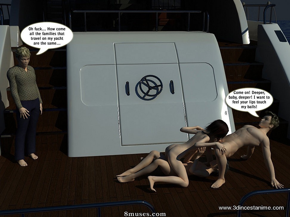 3DIncestAnime.com Comics - Crazy family gang-bang in the blue water - Page 15