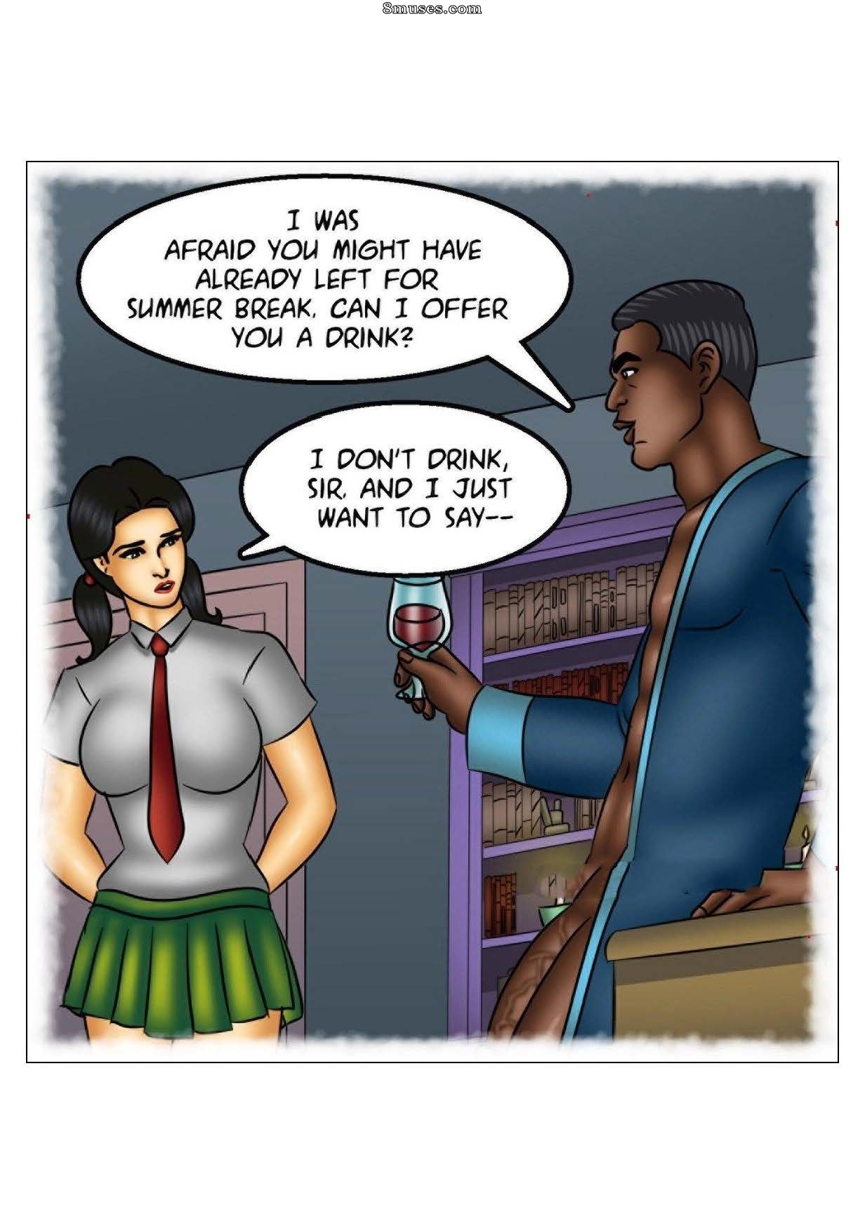 Kirtu.com Comics - Savita Bhabhi - Episode 137 - Back to College - Page 8