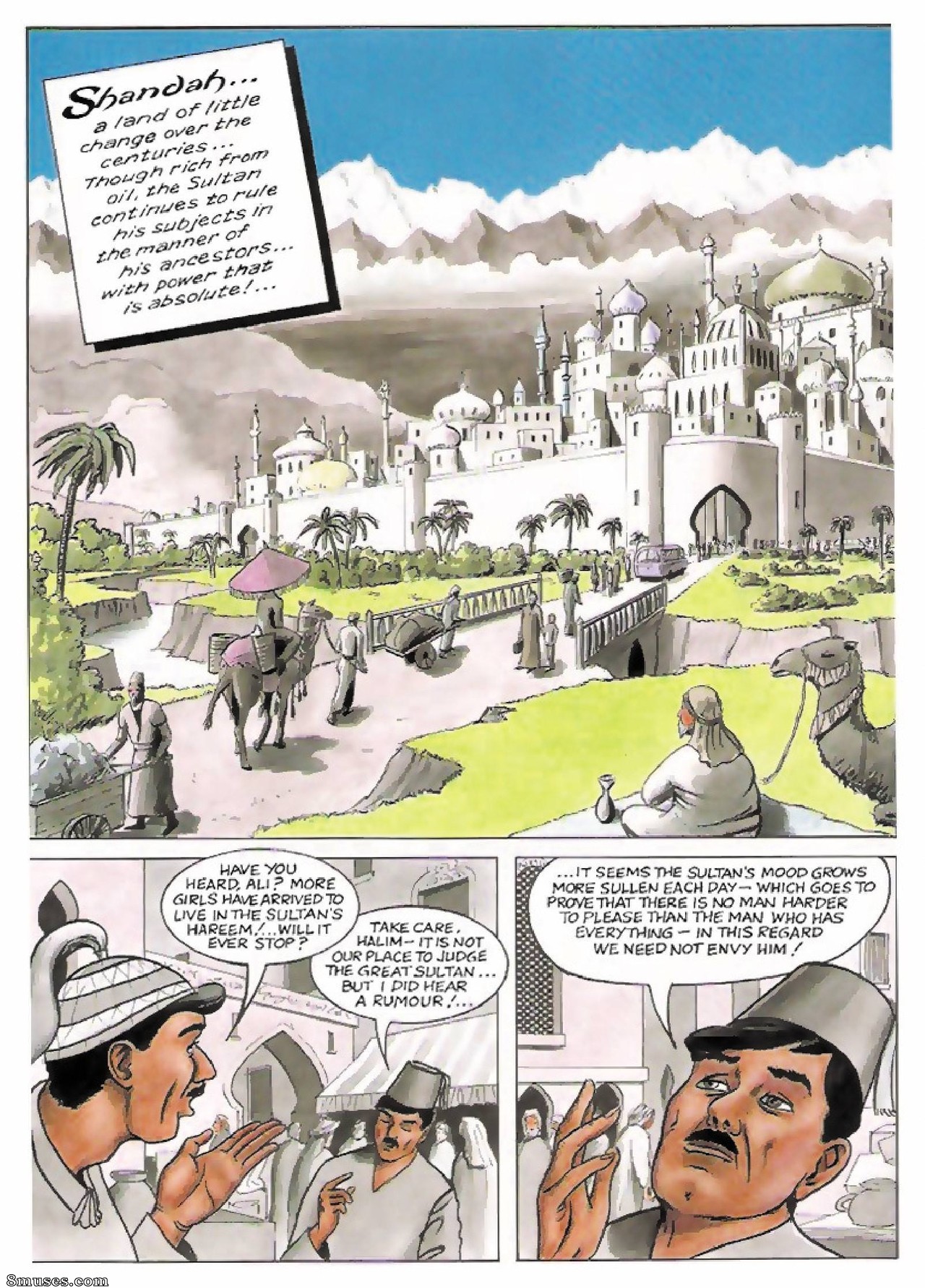 Eurotica Comics - The Palace of Thousand Pleasures - Page 29
