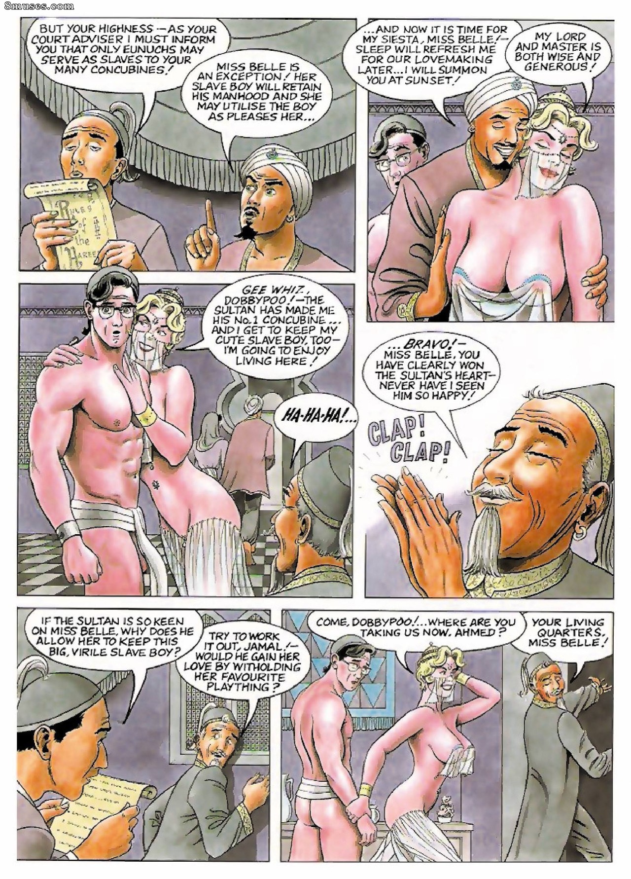 Eurotica Comics - The Palace of Thousand Pleasures - Page 34