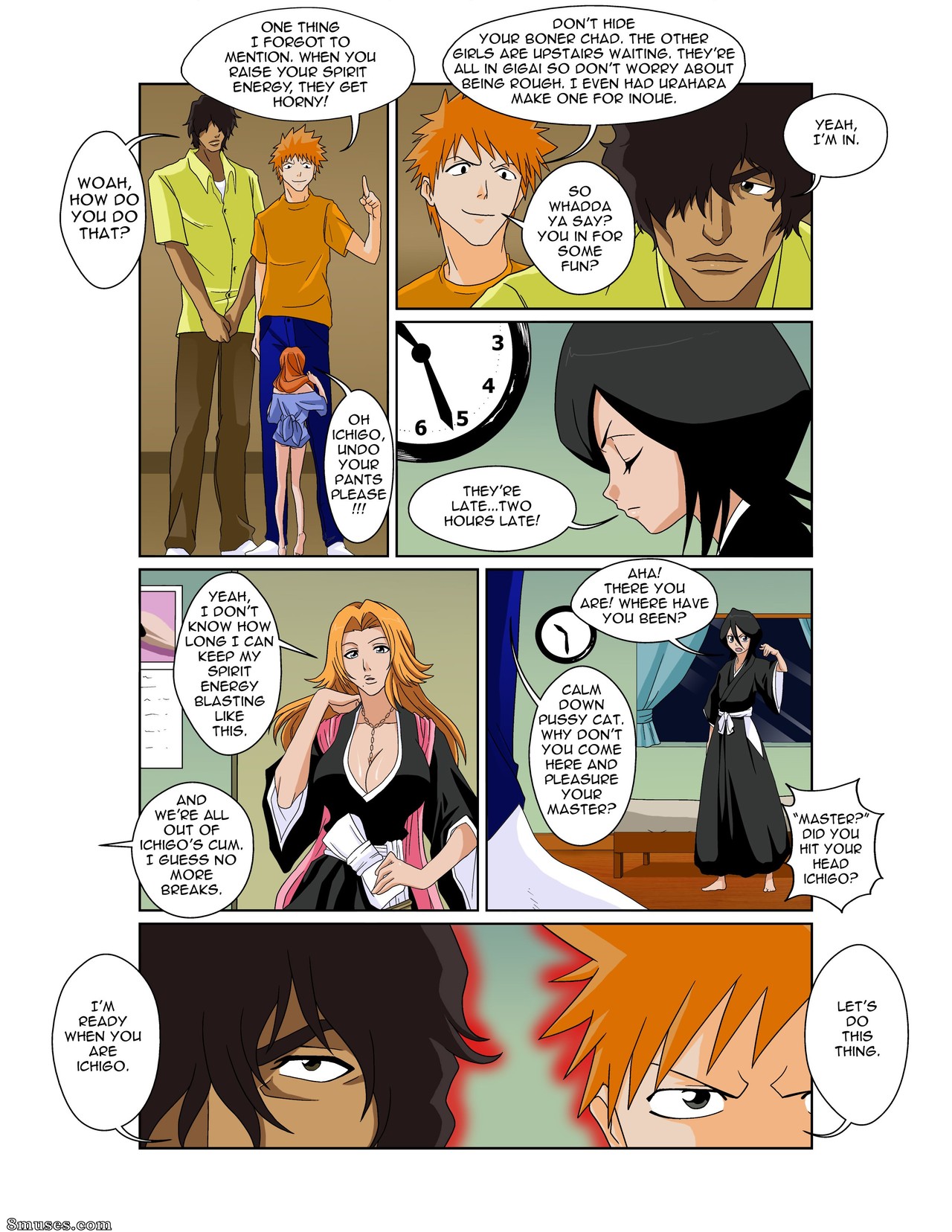 Page 13 | Jitensha-Comics/Bleach/Issue-3 | 8muses - Sex Comics