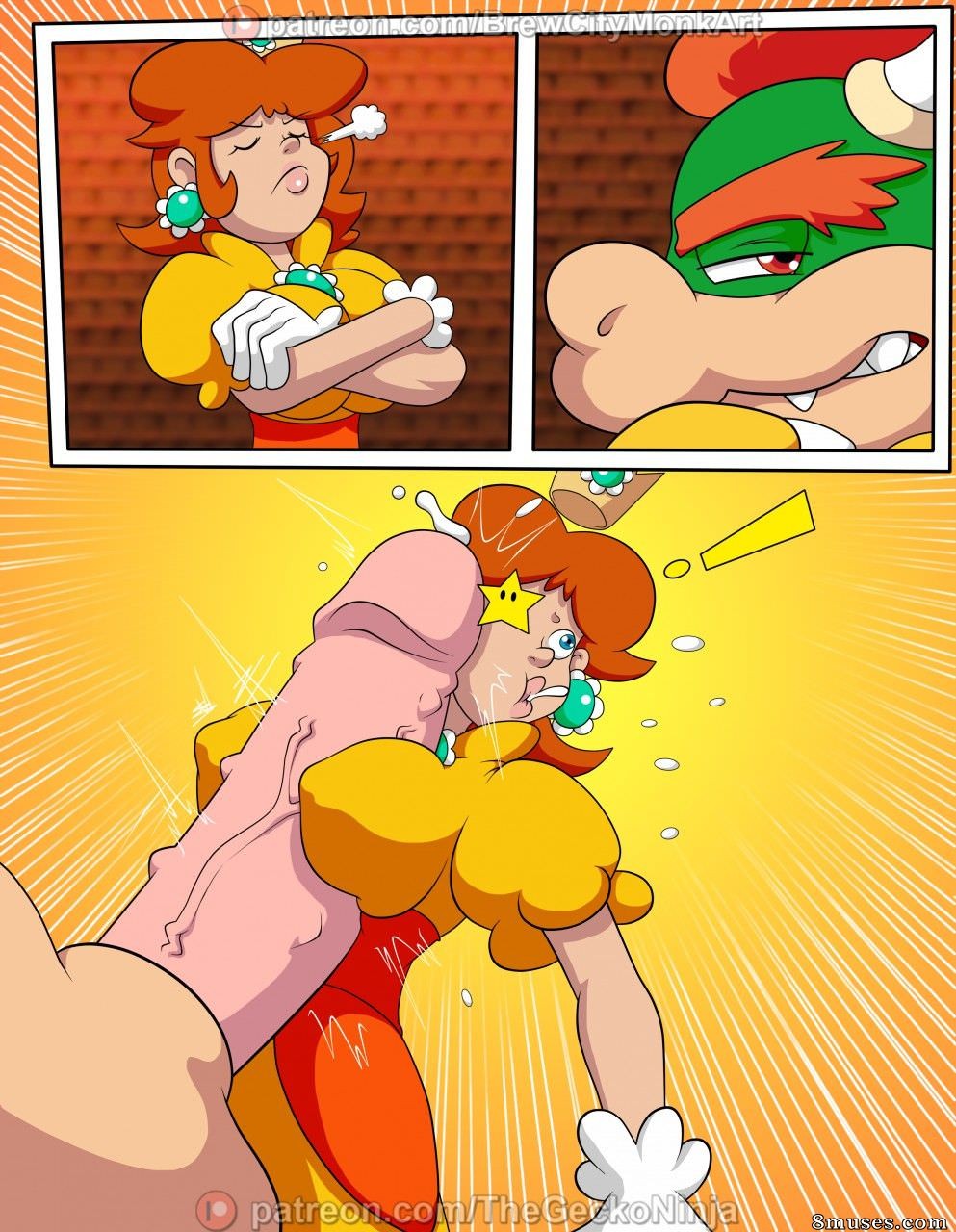 TheGeckoNinja - Slut Princess Daisy - Page 8