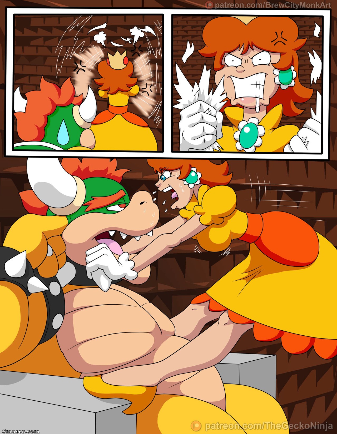 TheGeckoNinja - Slut Princess Daisy - Page 6