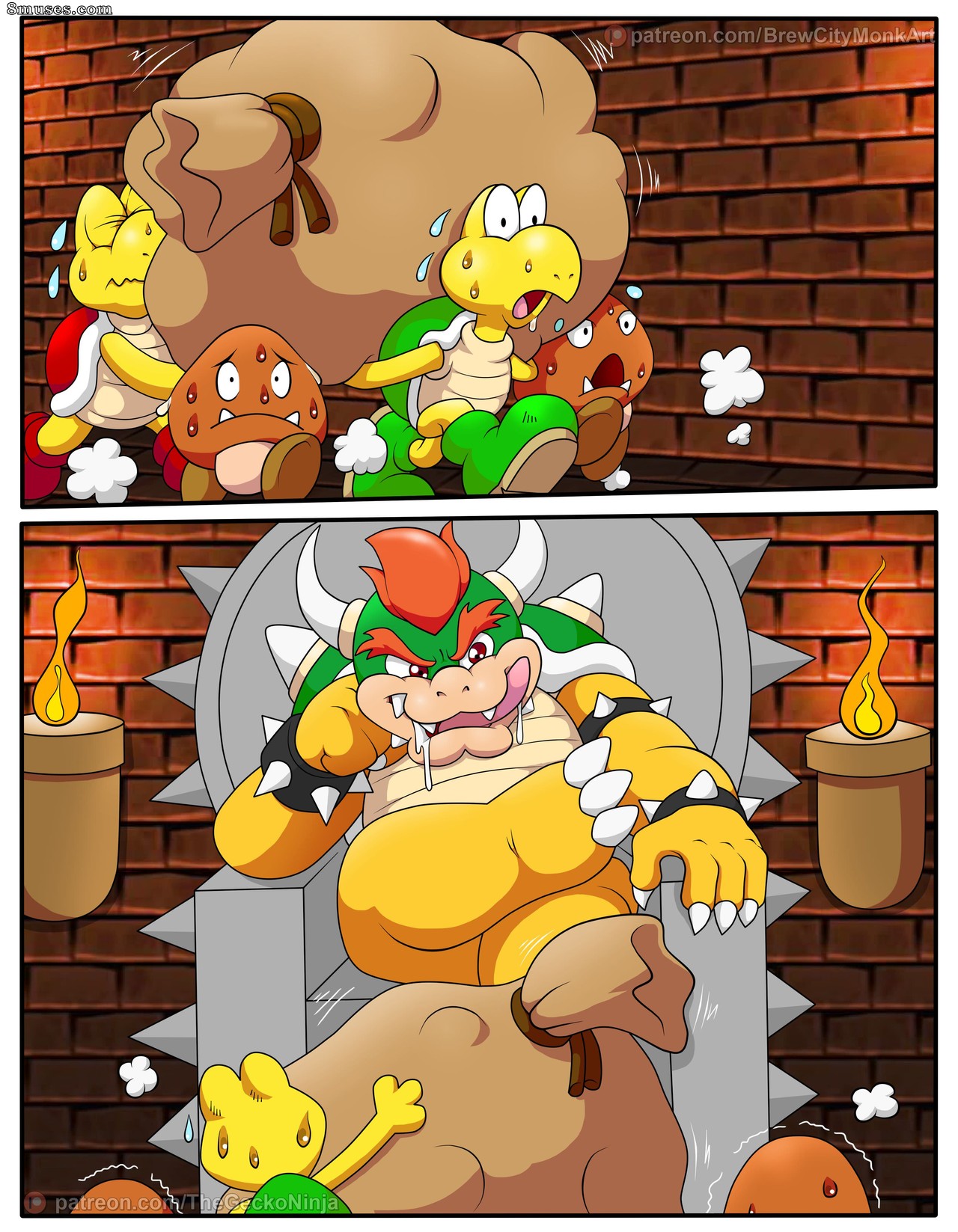 TheGeckoNinja - Slut Princess Daisy - Page 1