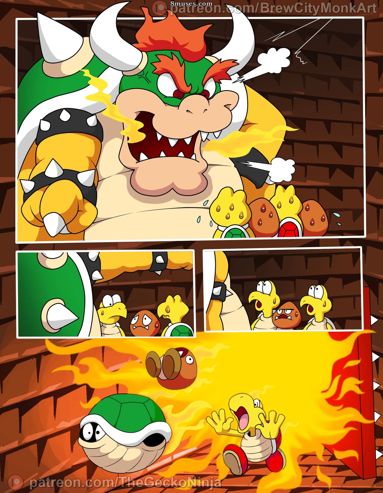 TheGeckoNinja - Slut Princess Daisy - Page 3