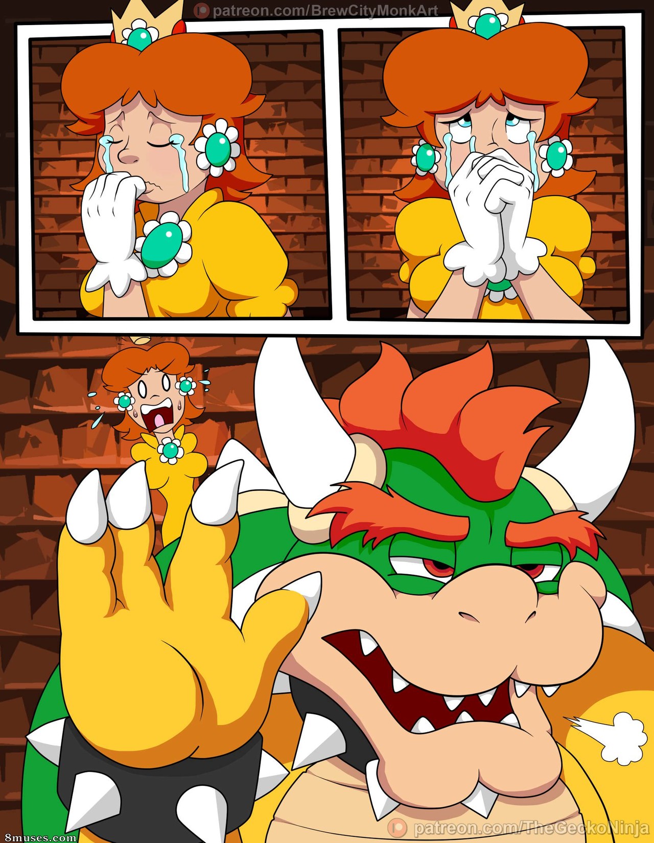 TheGeckoNinja - Slut Princess Daisy - Page 4