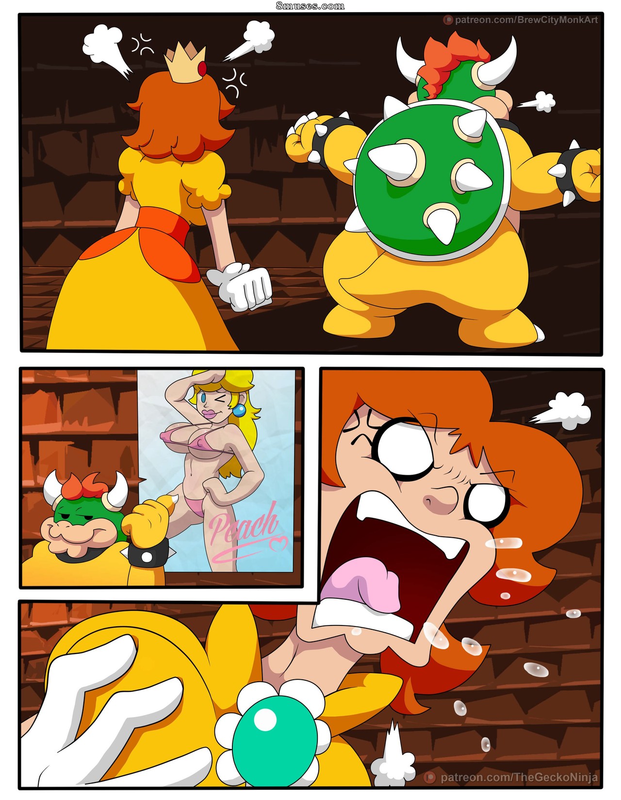 TheGeckoNinja - Slut Princess Daisy - Page 5