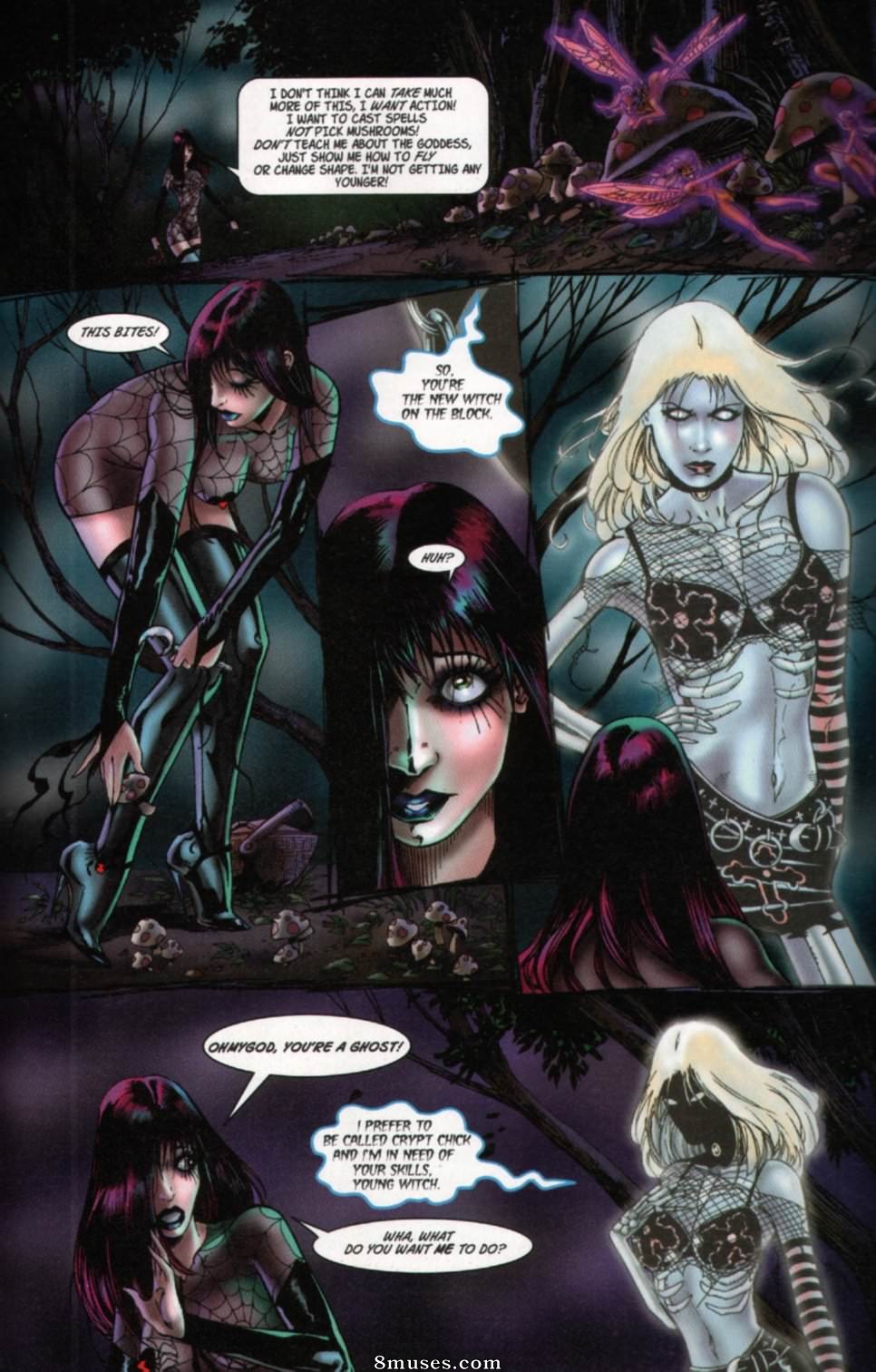 BroadSword Comics - Tarot - La sorcière de la rose noire 007 - Page 21