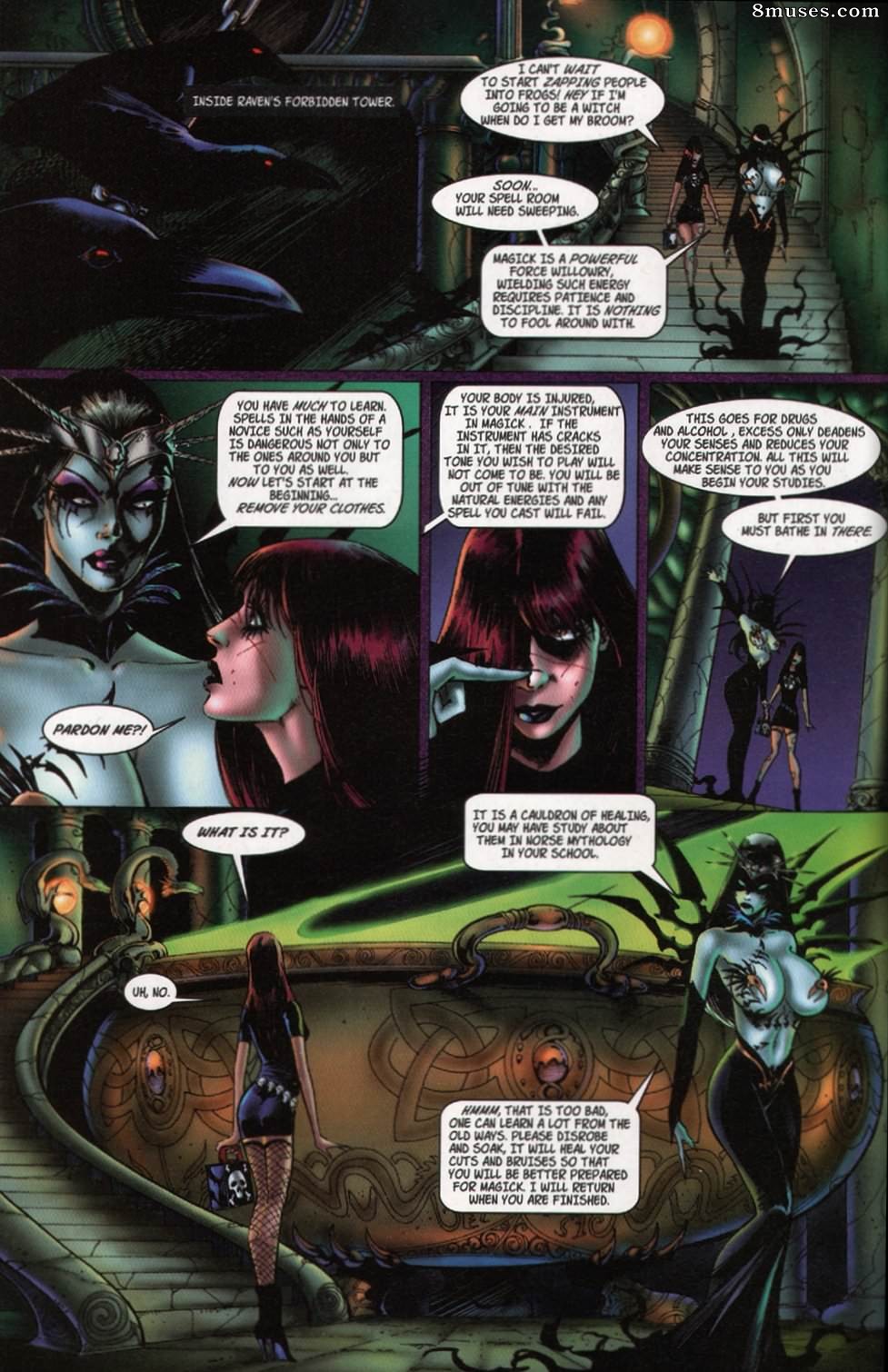 BroadSword Comics - Tarot - La sorcière de la rose noire 007 - Page 10