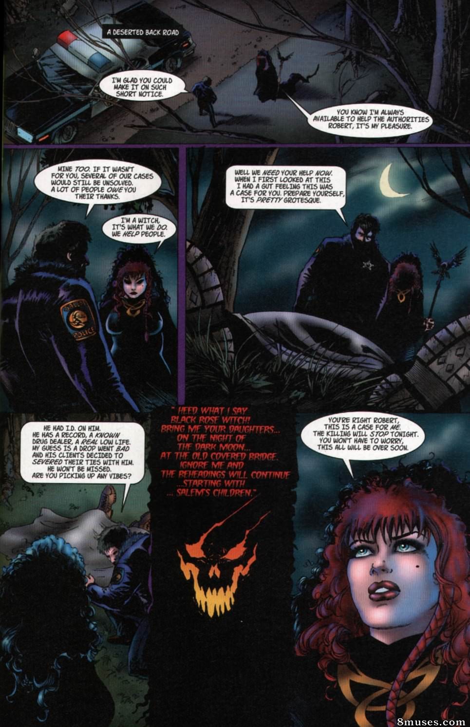 BroadSword Comics - Tarot - La sorcière de la rose noire 007 - Page 13