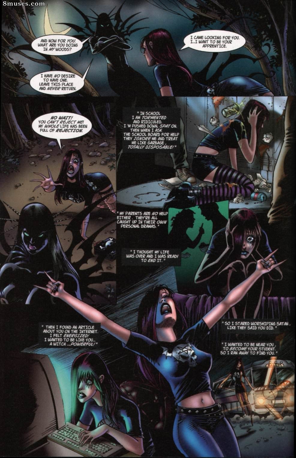 BroadSword Comics - Tarot - La sorcière de la rose noire 007 - Page 6