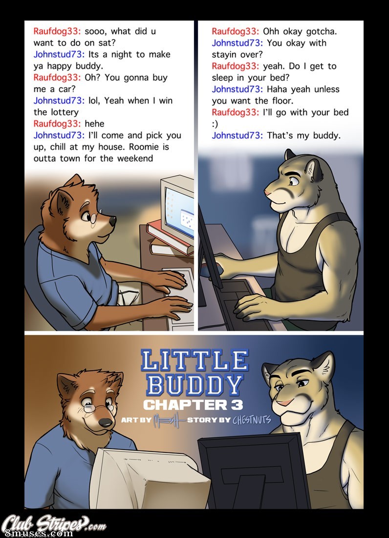 Page 1 | ClubStripes_com-Comics/Comics/Little-Buddy-Chapter-3 | 8muses - Sex  Comics