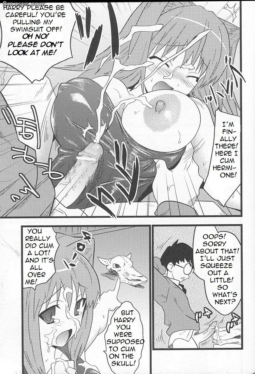 Comics - Harry Potter and the Spell of Dark Orgasm - Page 8
