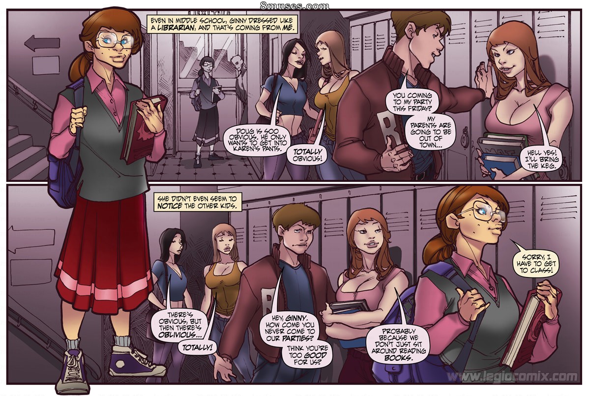 Legio Studio Comics - Semana de Ginny - segunda-feira - Página 14