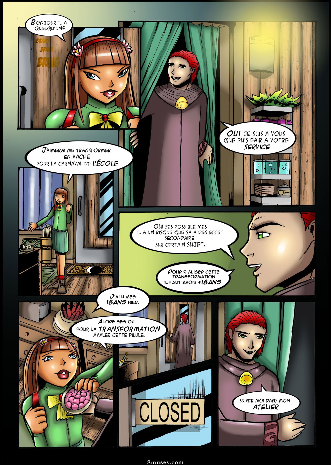 Angeltits Comics - Redmonika Extraime - Francés - Página 15