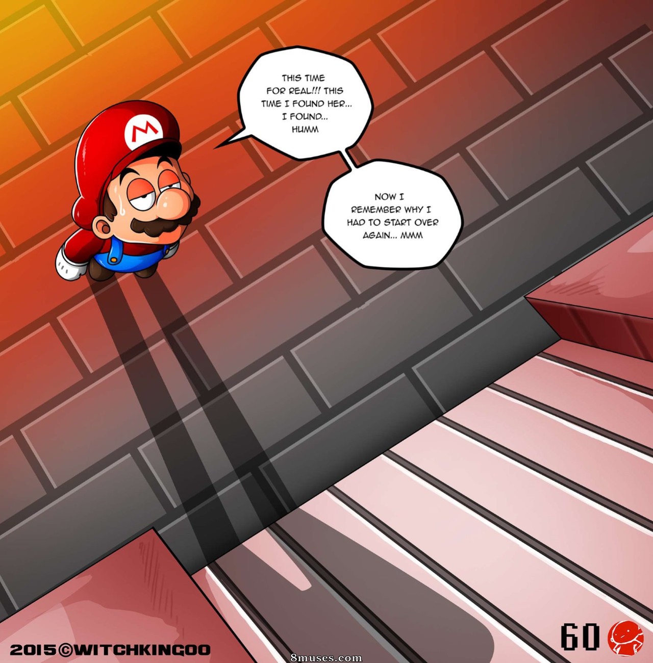 Witchking00 Comics - Princesa Peach - Obrigado Mario - Página 61