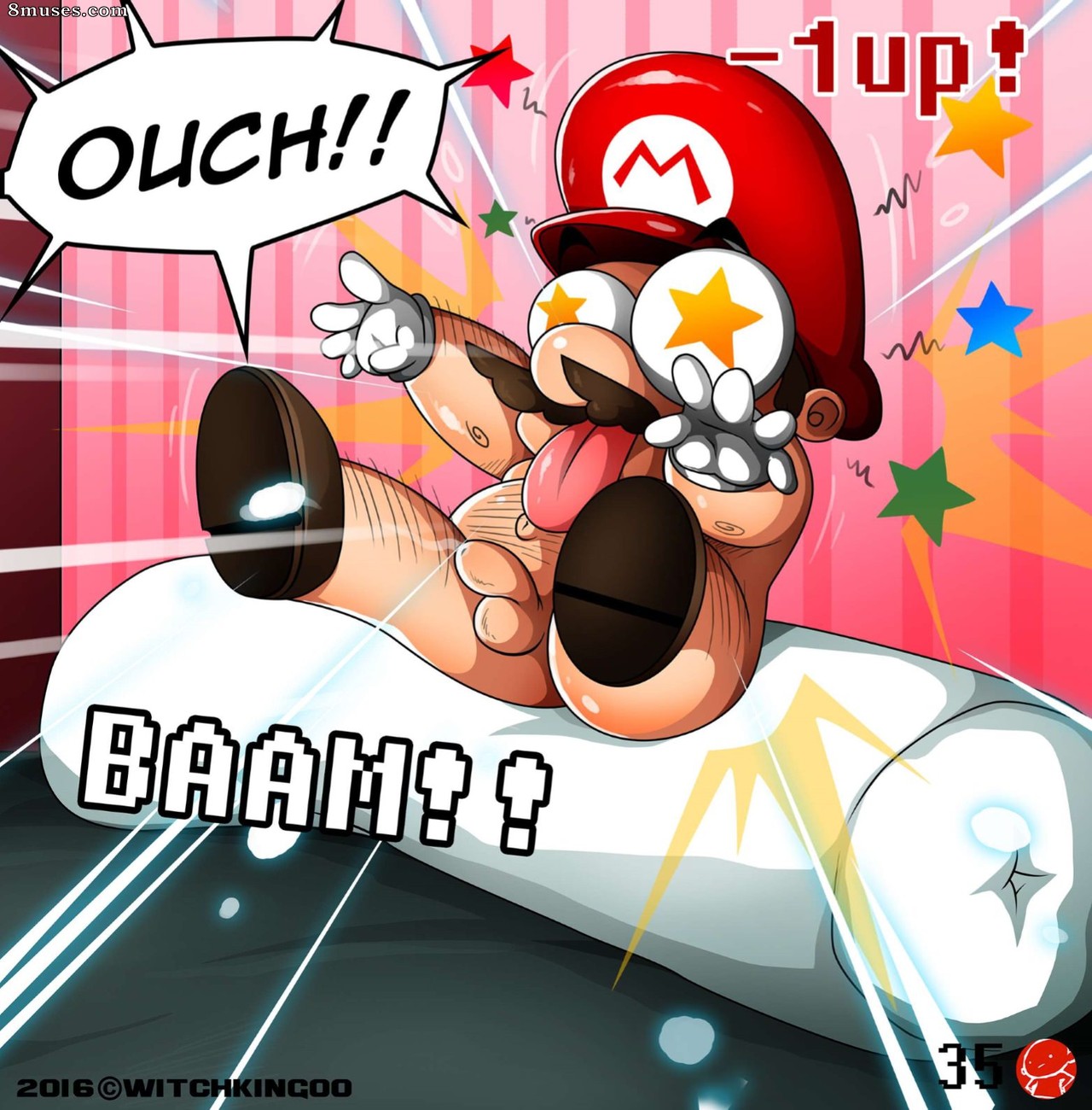 Witchking00 Comics - Princesa Peach - Obrigado Mario - Página 36