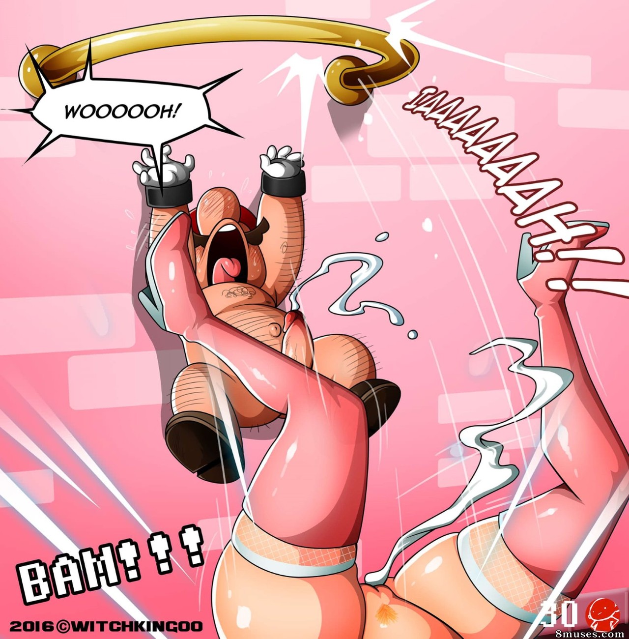 Witchking00 Comics - Princesa Peach - Obrigado Mario - Página 31
