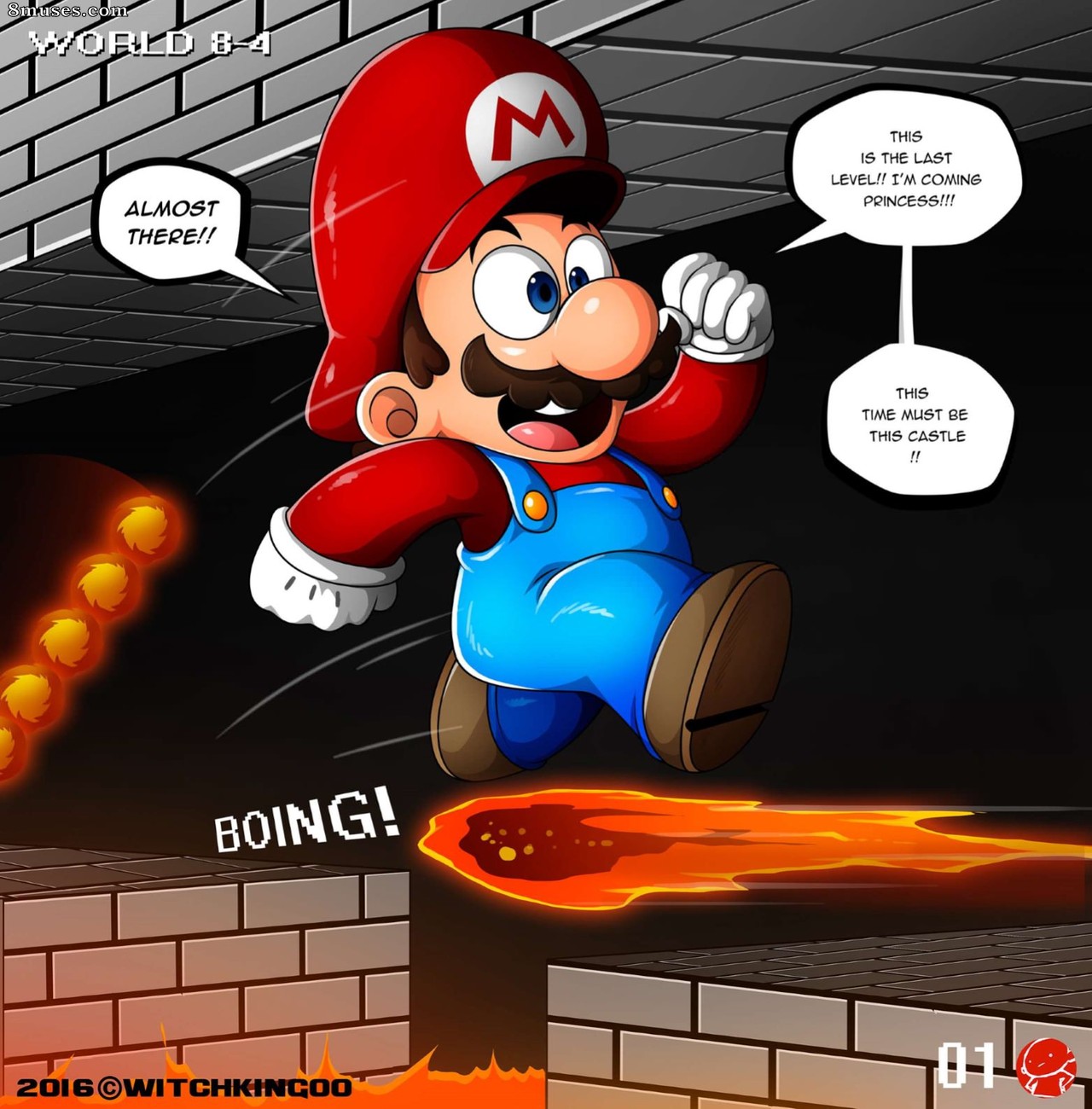 Witchking00 Comics - Princesa Peach - Obrigado Mario - Página 2