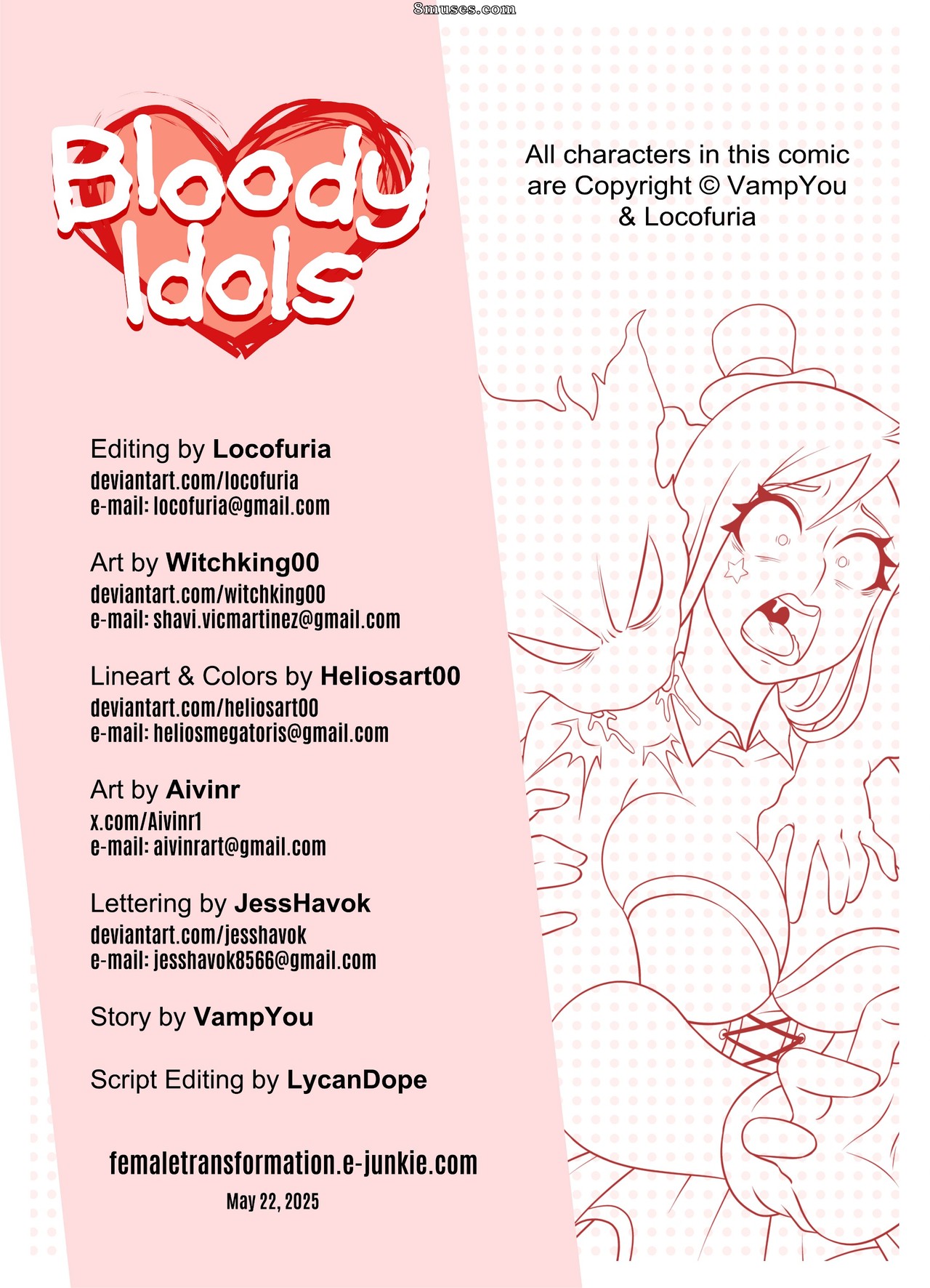 Locofuria Comics - Bloody Idols - Page 3