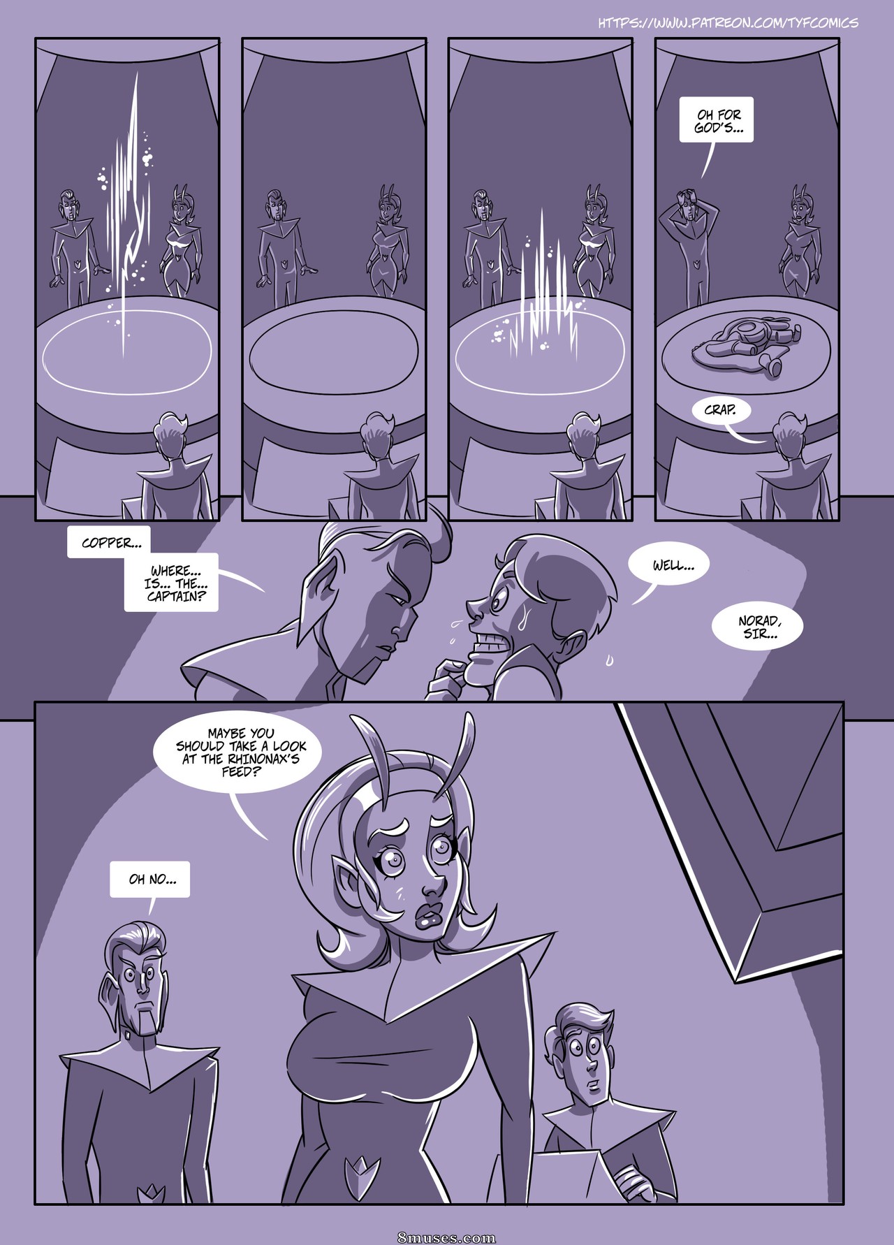 John North Comics - Trexxie espacial - Página 7