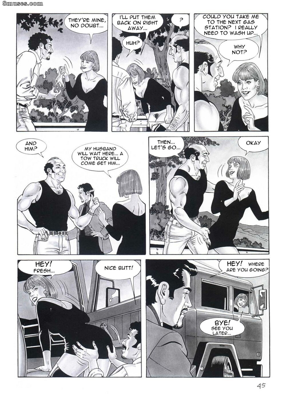 Stramaglia Morale Comics - Sex game - Page 46