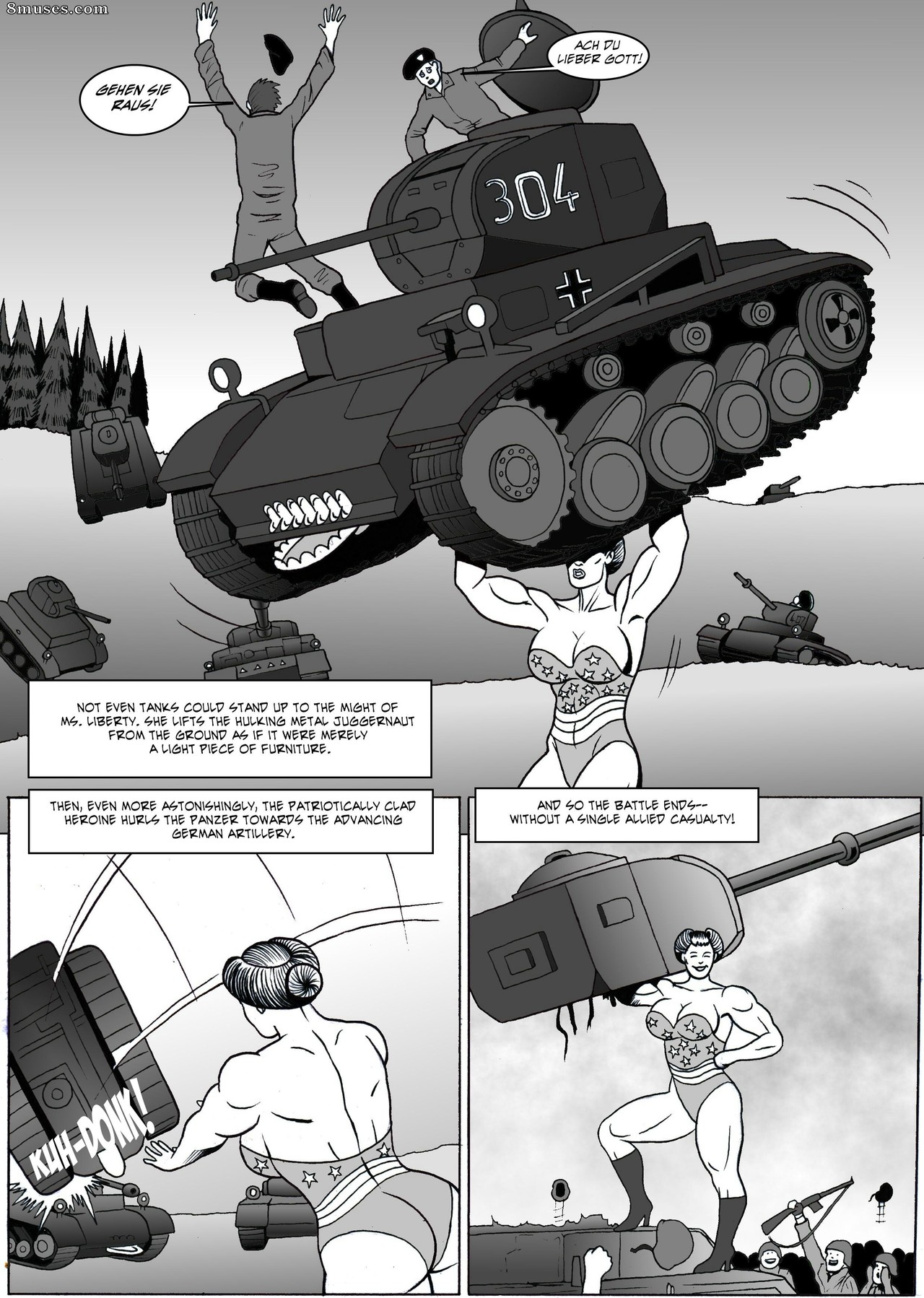 Manic Comics - Sra. Liberdade - Página 19
