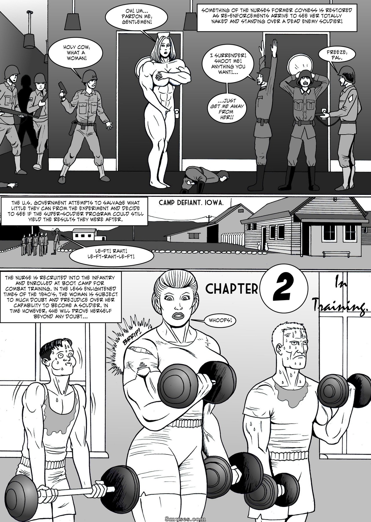 Manic Comics - Sra. Liberdade - Página 9